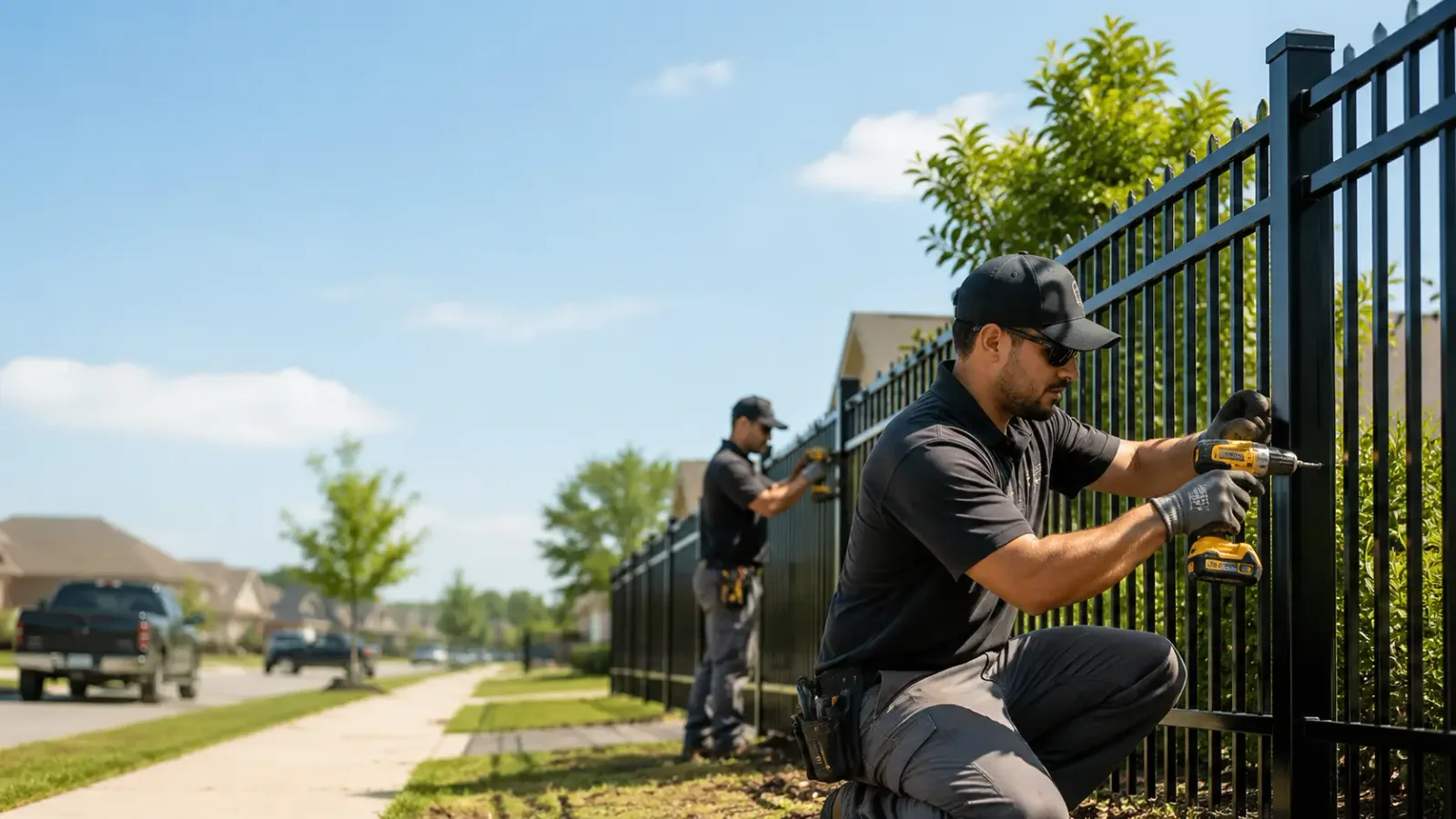 Metal Fence Installation in Portland, AR